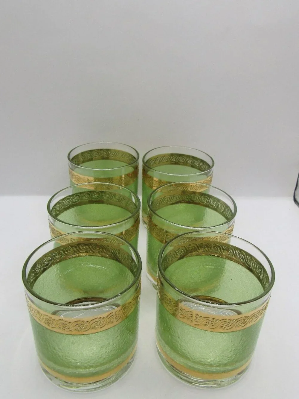 Set of Six MCM Starlyte Old Fashion Lowball Glasses